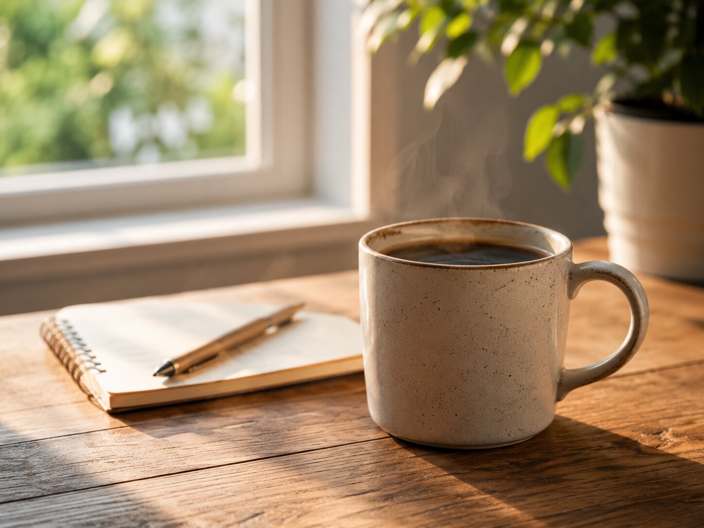 Coffee cup on a table